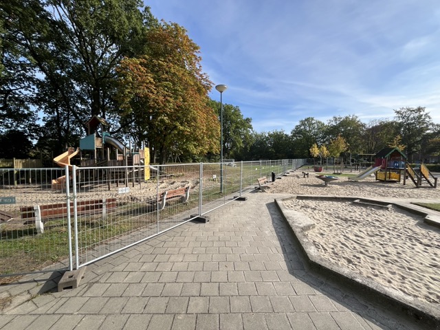 Speeltuin op de schop!